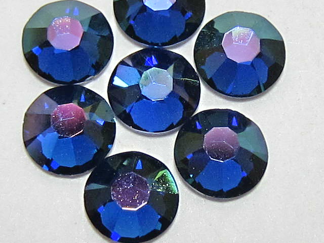 72 pcs. 20ss SAPPHIRE IRIS MIST (maxima) FLATBACK PRECIOSA Rhinestones